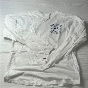 Penn State University White Long Sleeve Men's Shirt